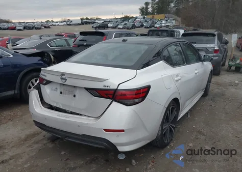 2021 Nissan Sentra Sr Xtronic Cvt z USA, uszkodzony, nr VIN 3N1AB8DV0MY201477